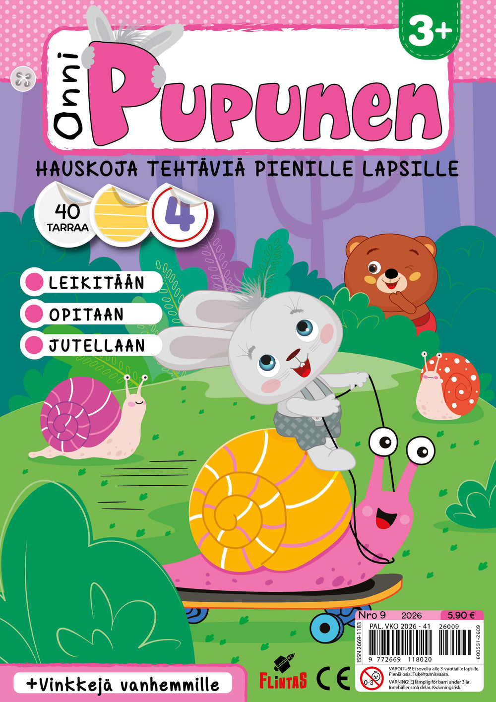 Kiškutis Mikutis magazine cover